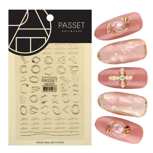 [PASSET] 파셋 리얼아트 네일스티커_Real Art 072 : 뷰티인더샵