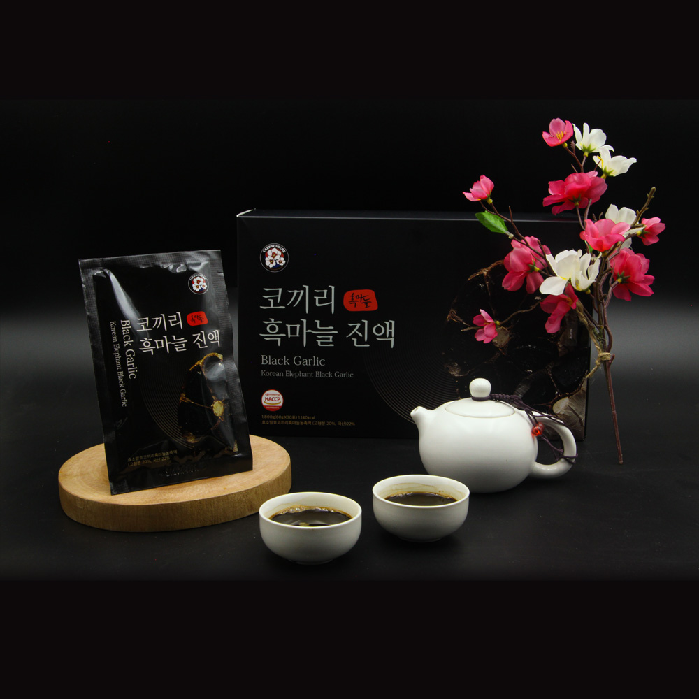 ★비밀공구★ 코끼리 흑마늘 진액 60ml x 30포 + 쇼핑백포함 : 시온글로벌