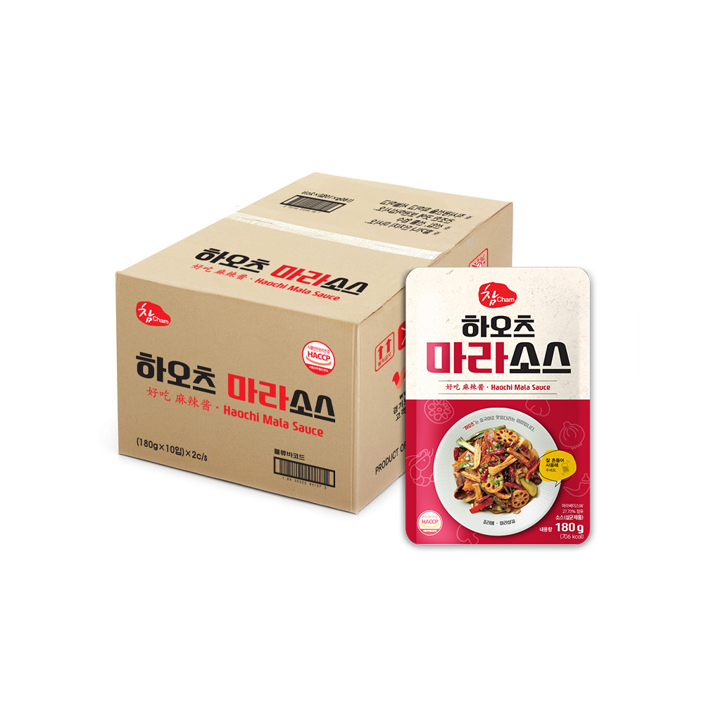 하오츠 마라소스 180g / 20개입 (10개입 2팩) : 우리푸드마켓