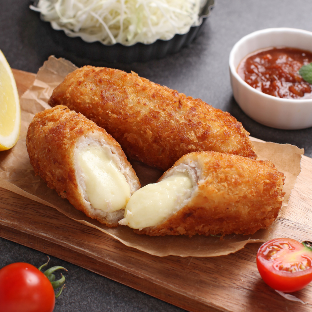 식자대감 국내산 치즈등심 롤까스 치즈돈까스 1kg 치돈 : 푸드피아