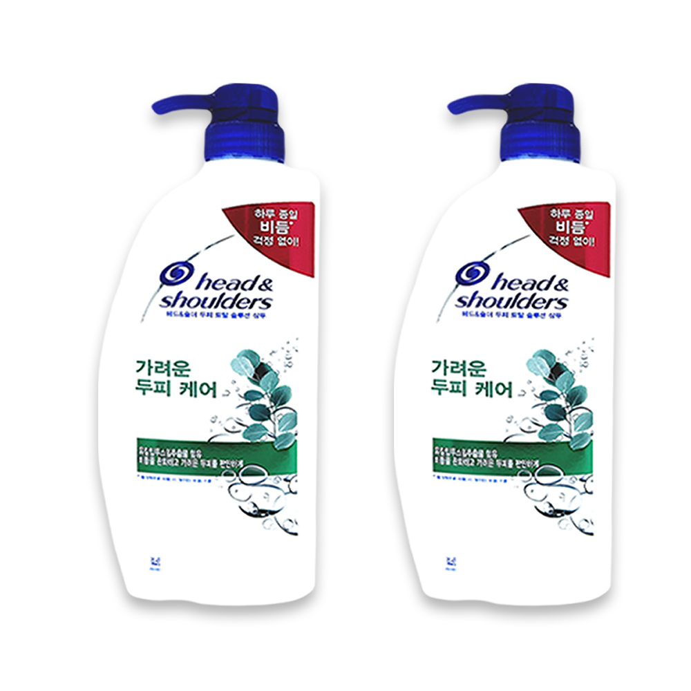 헤드 앤 숄더 헤어 솔루션  850ml x 2개 : 미솜코리아