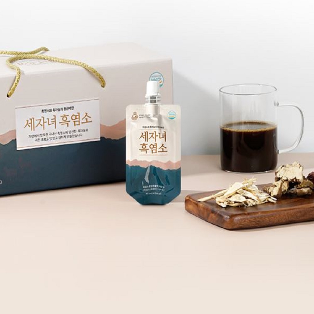 흑염소진액 세자녀 지리산 자연방목 토종 흑염소엑기스 즙 30포 : 세자녀쇼핑몰