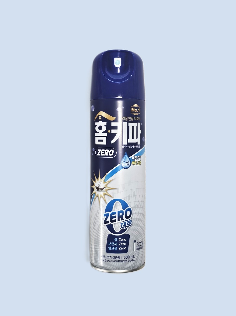 헨켈 홈키파 수성 제로 무향 에어졸 500ml : 유성MOLL