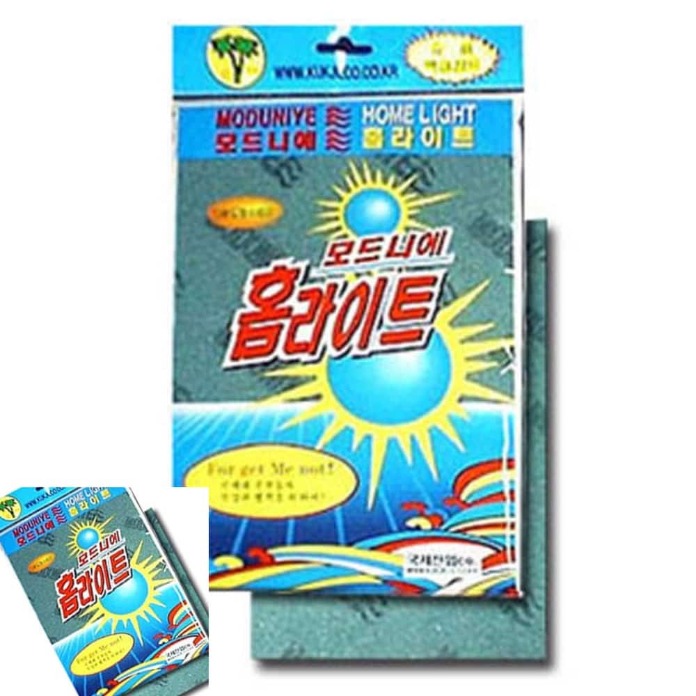 한챠 청홈라이트수세미1P 설거지용품 수세미 다용도 세척 : 삼타상점