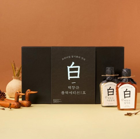 [불로동주유소] 참기름 선물세트 | 수제 국산 전통 명절 부모님 선물 추천 백장군블랙에디션1호 : 단지콕마켓