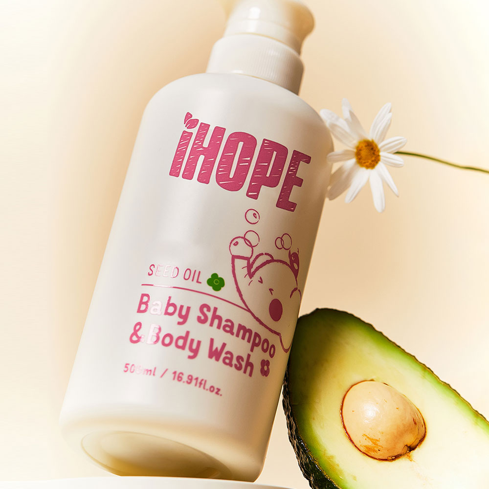 아이홉 베이비 샴푸 & 바디워시 500ml : 홉 에코뷰티