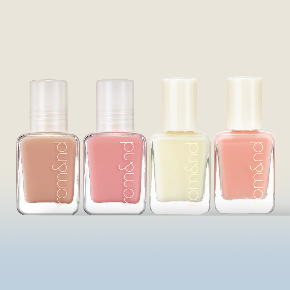 [X2] 무드 페블 하드너+컬러 네일 (7ml+7ml) : 롬앤
