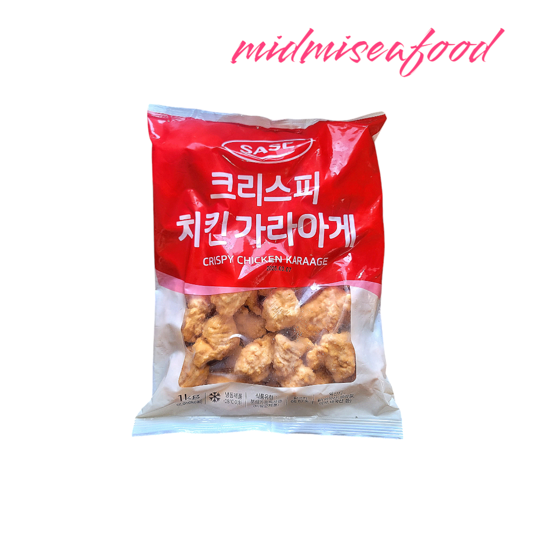 사세 치킨 가라아게 순살튀김 크리스피 1kg : 일식스토리
