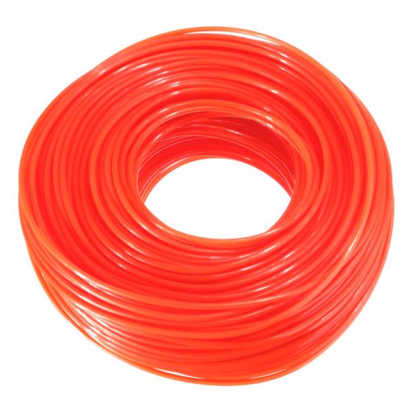 예초기줄날 2.4mm/2.7mm/3mm 450g 나일론 트리머 라인 잔디 커터 로프 롤 코드 와이어 스트링 스트리머 교체 라운드/스퀘어 : 인터월드웨이브