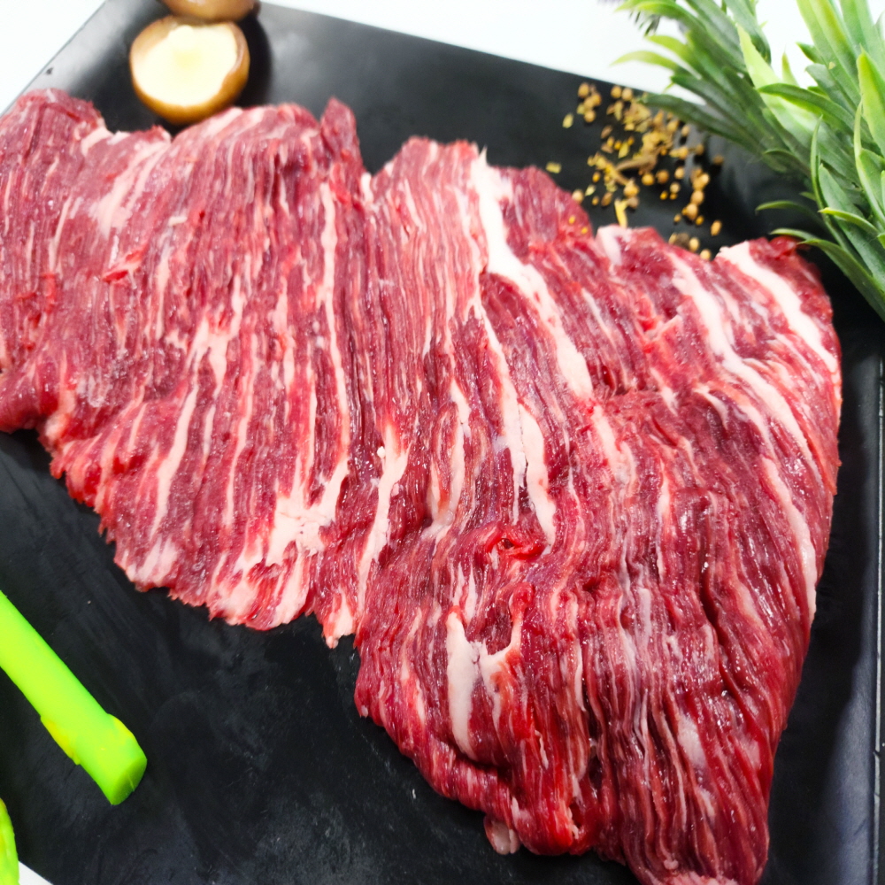 한우 양지 200g 국내산 한우 국거리 수육 갈비양지 국거리용소고기 : 산적한우