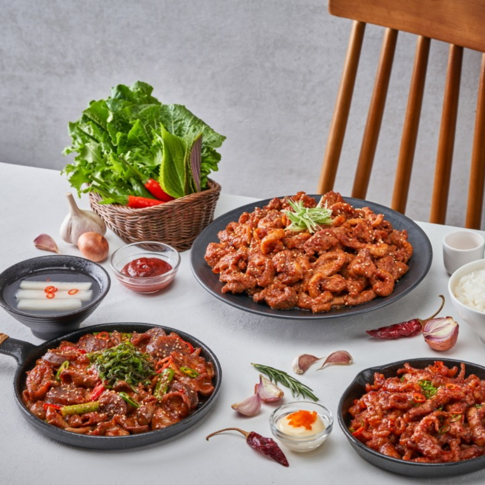 서진 오리불고기 500g 오리주물럭 양념오리 [서진식품] : 춘천 서진식품