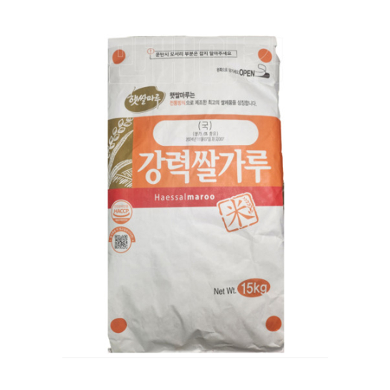 햇살마루 강력쌀가루 15kg 국내산 : 베이킹25