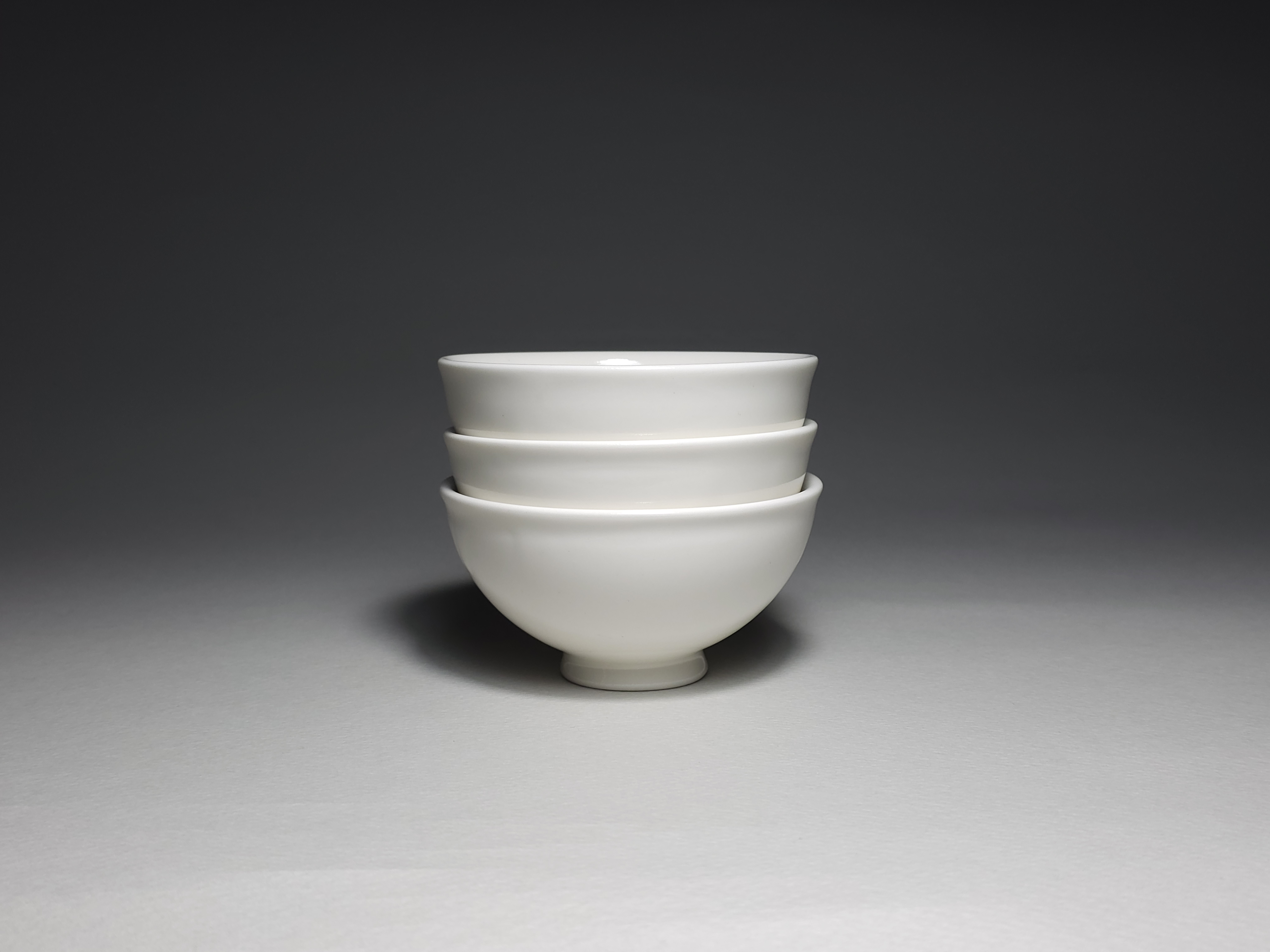 수제 도자기 백자 반달 다기잔 9cm (1p) 다도 찻잔 소주잔 술잔, 도예가 조병훈 : 도마담