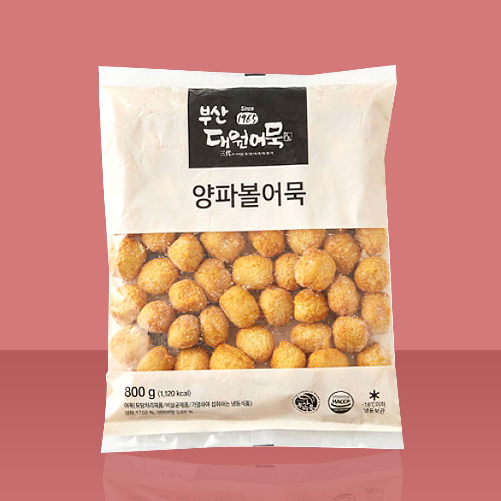 부산 양파 볼 어묵 800g : 세인냉동식품