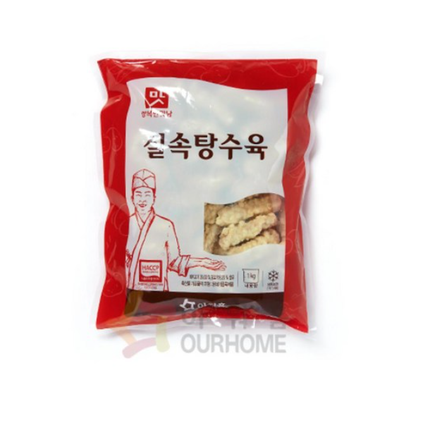 아워홈 행복한맛남 실속 탕수육 1kg : 식자재민족