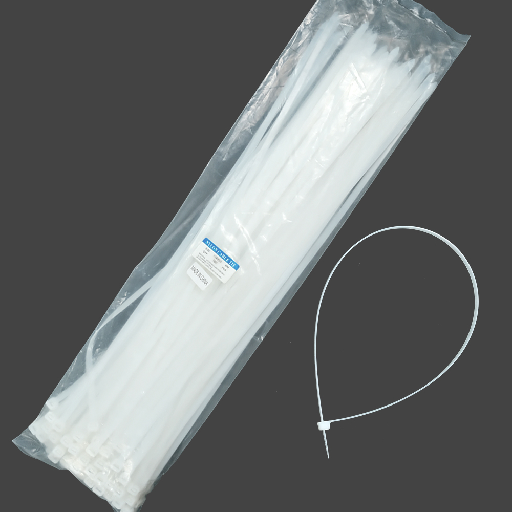 Kimspp 케이블타이 10x650mm (약100개입) 케이블밴드 타이밴드 전선정리 배선정리 : 서연유통