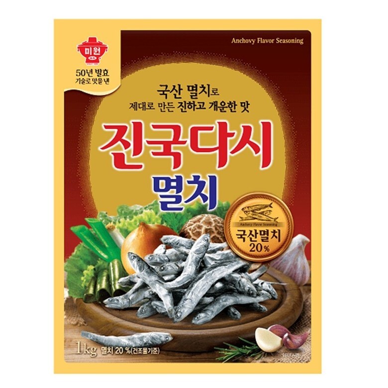 대상 청정원 진국다시 멸치 1kg : 풍년종합상사