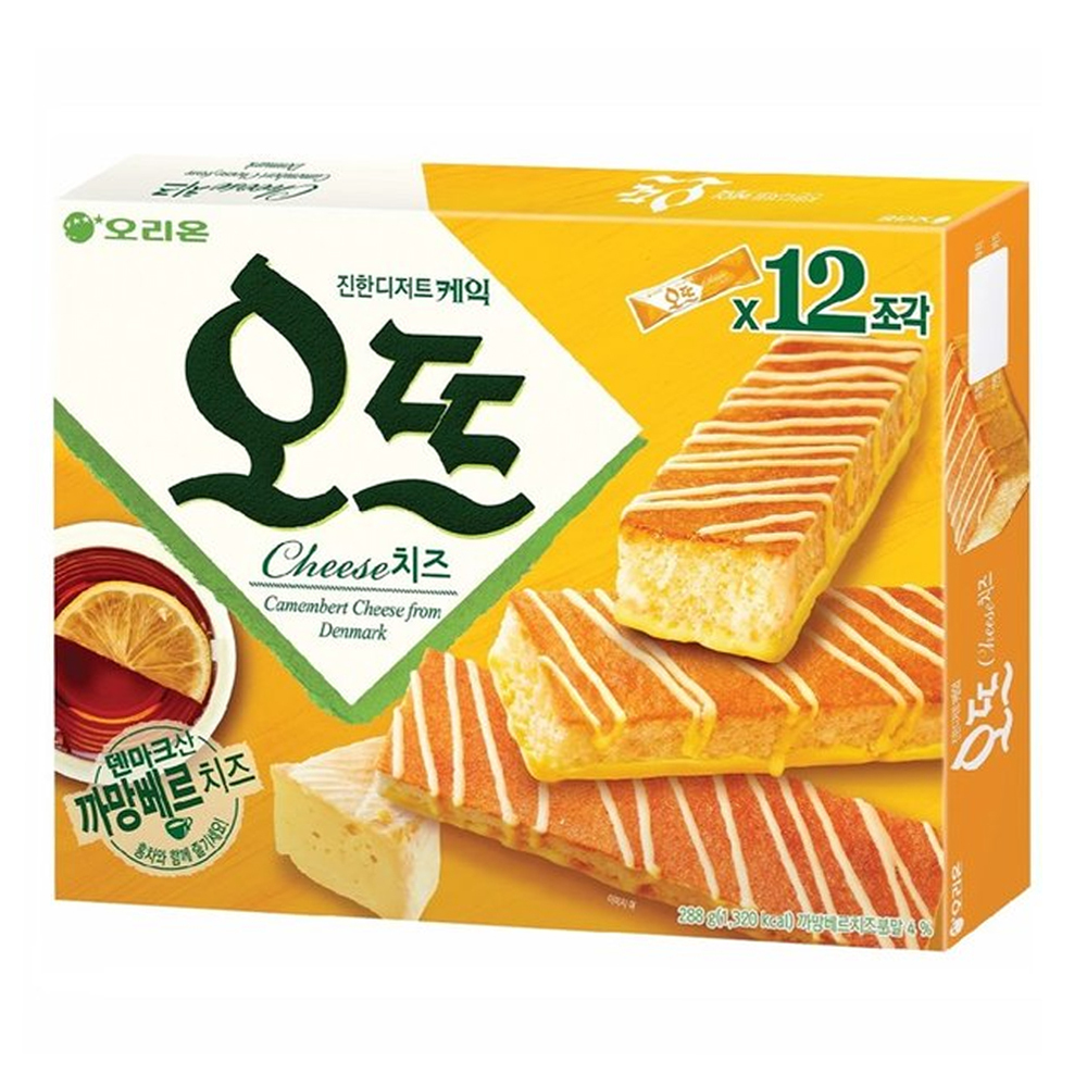 오리온 오뜨 치즈 288gx10개 간식 학교 탕비실 사무실 단체 디저트 군것질 : 해피샵코리아
