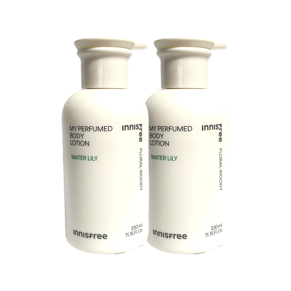 이니스프리 마이 퍼퓸드 바디 워터 릴리 바디로션 330ml x2개 : 맥스베스트