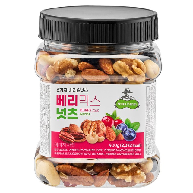 넛츠팜 베리 믹스 넛츠 400g 1개 : 플러스울트라 쇼핑몰