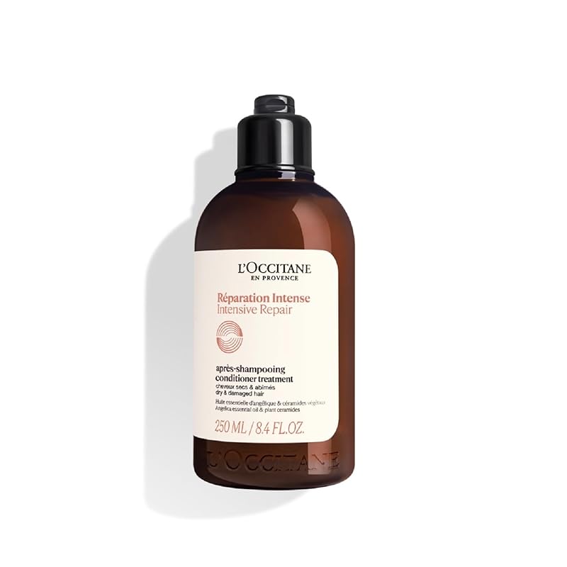 록시땅 (LOCCITANE) 인텐시브리페어 컨디셔너 트리트먼트 250mL 본체 데미지 케어 허브 여성용 남성용 인 : 리베티움