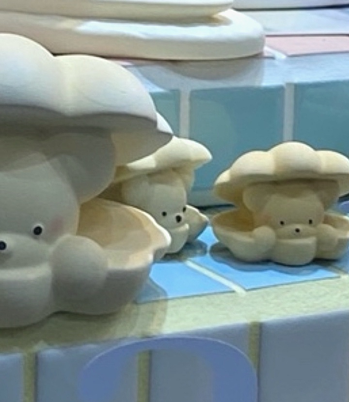조개 곰돌이 set [실내용]-석고방향제, 심스캔들 : 심스캔들