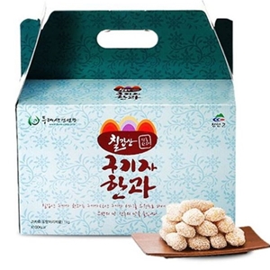추석 선물세트 칠갑산 구기자 한과대 1kg 명절 예비 시댁 : 롬이월드