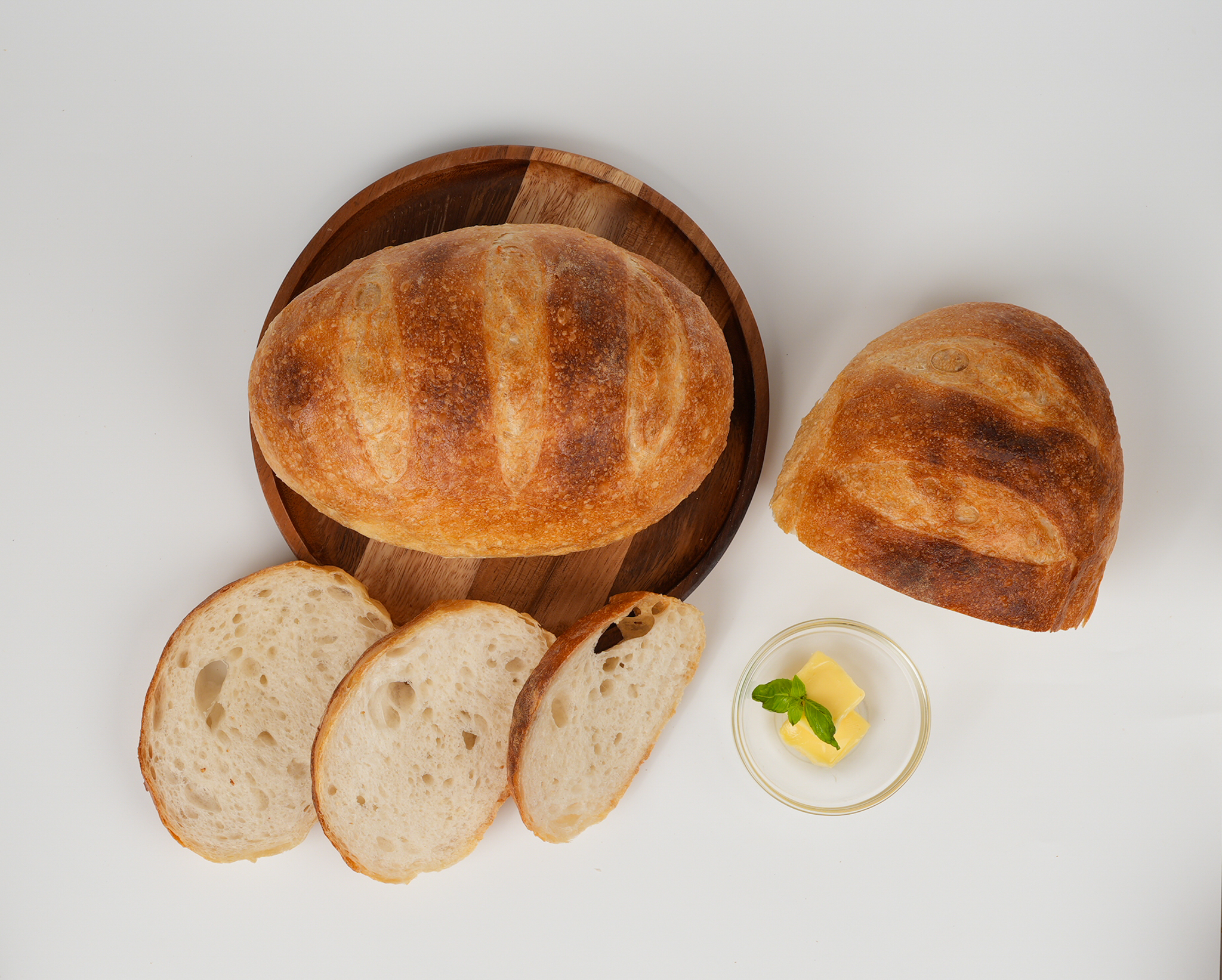 [노이스트브레드] 천연발효종 450% 플레인 깜빠뉴, 450g : 노이스트브레드