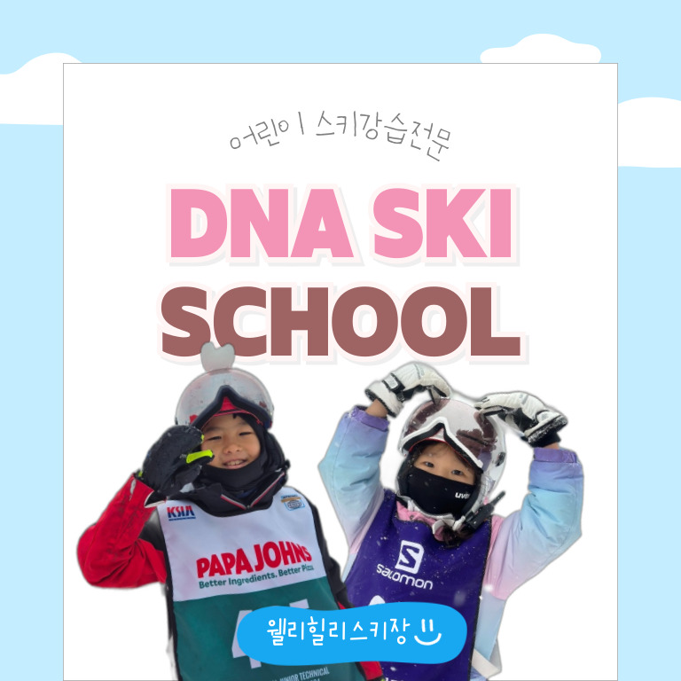 [DNA스키횡성] 웰리힐리스키강습 : 디앤에이 엑티비티 스쿨