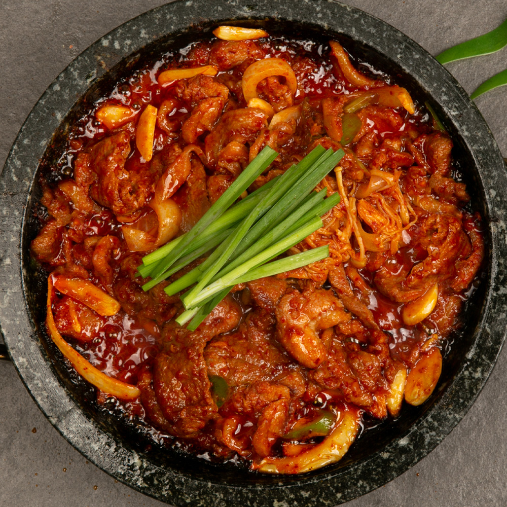 해운대 맛집 천하가 오리 양념 불고기 300g x 2팩 무료배송 가정용 업소용 식자재 캠핑 : 백정상회