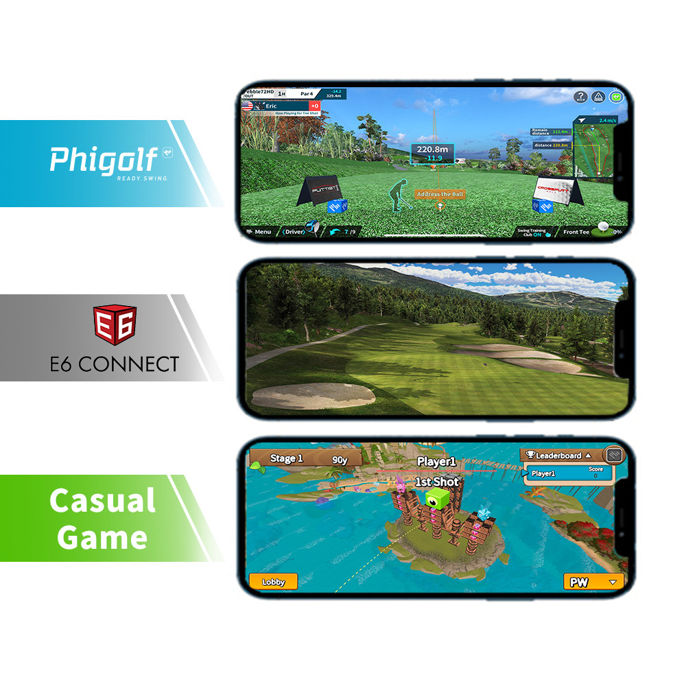 파이골프2 - 홈 스크린골프 시뮬레이터 스윙분석기 스윙연습기- Phigolf2 : 파이골프샵