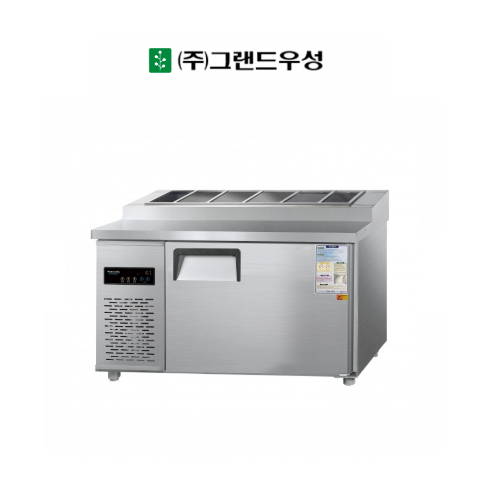 그랜드우성 디지털 직냉식 김밥테이블 내부스텐/올스텐 CWSM-090RBT(10) : 냉장고