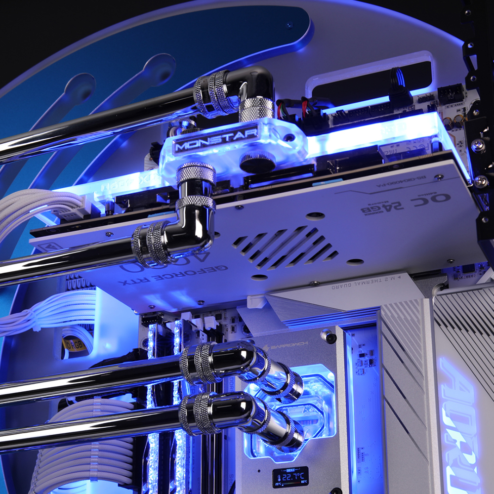 몬스타 가츠 AMD 9950X3D RTX5090 64G 커스텀수냉PC 블루문59 : 몬스타PC 스토어