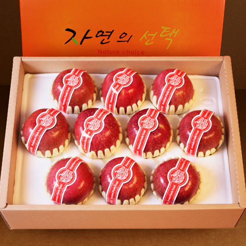 [솔빛] 명품사과세트 3.1kg (9-10과) : 주식회사에스엘커머스