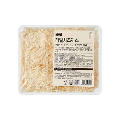 [모노쉐프] 리얼치즈까스 600g(6ea) : 칸사이슈퍼