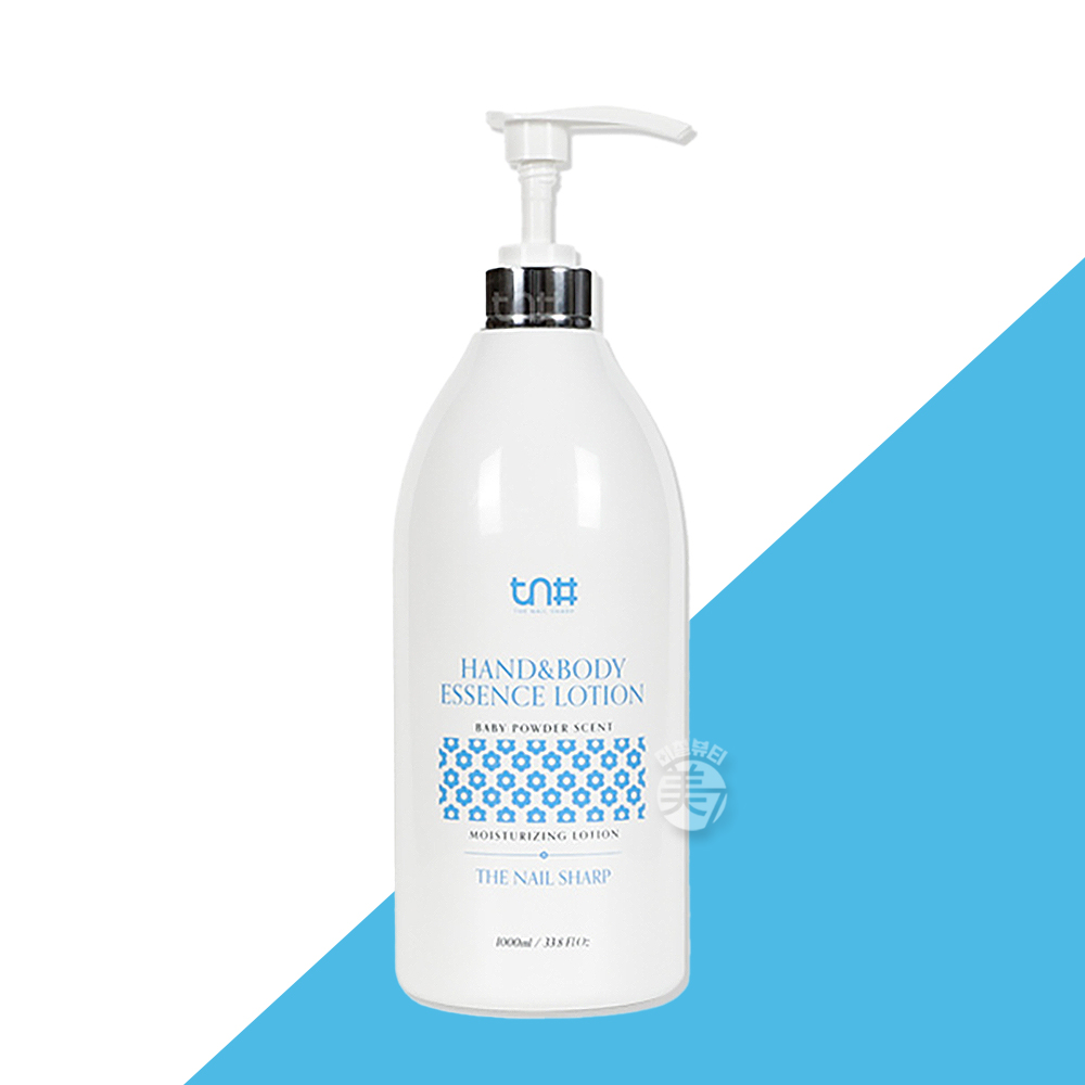 더네일샵 핸드크림 바디로션 베이비파우향 1000ml : 미칠뷰티