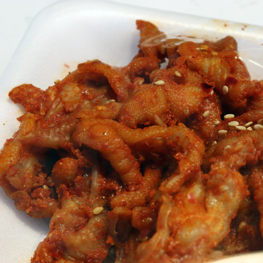[서울시 일부 배달] 맛있게 매운 불닭발 400g [수유재래 수유왕족발보쌈] : 동네시장 장보기