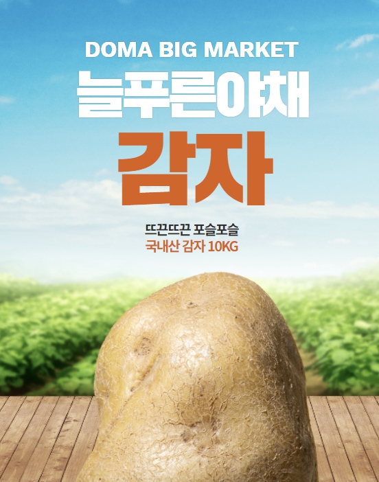 [늘푸른야채] 감자 10kg : 도마큰시장