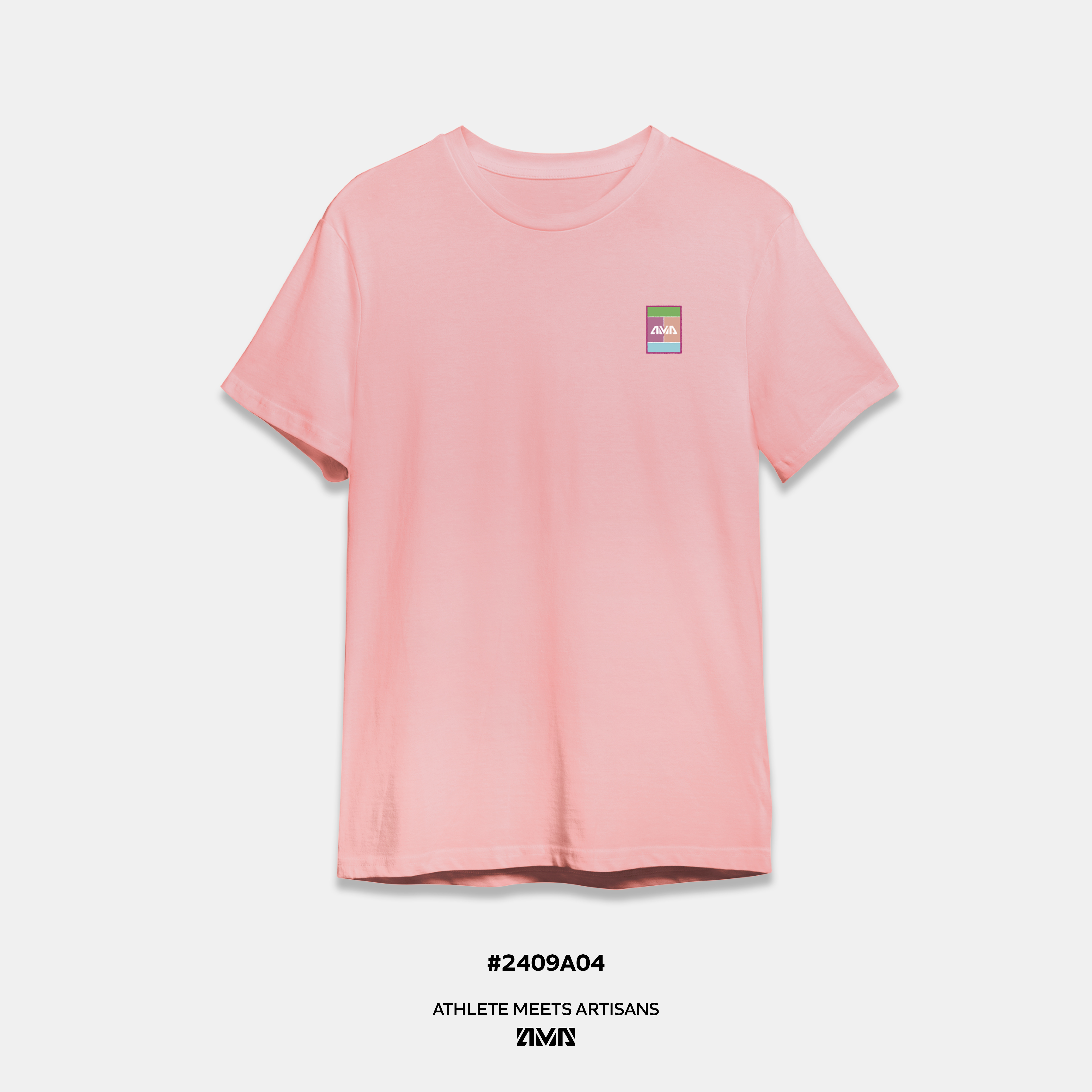 에이엠에이 고성현 신백철 코튼라이크 A.M.A 반팔 티셔츠 ACL2409A04 : AMA Store