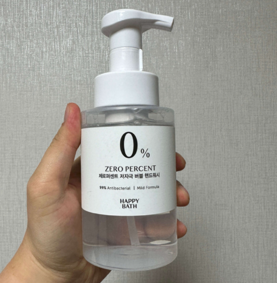 해피바스 제로퍼센트 버블 핸드워시 300ml : 주식회사 도매창고