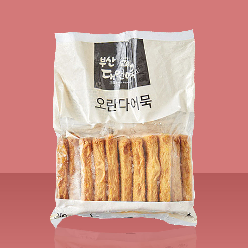 쫀득한 고급 오란다 어묵 1kg : 세인냉동식품