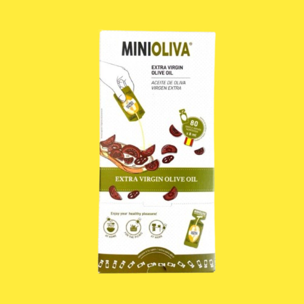 미니올리바 엑스트라 버진 캡슐 일회용 올리브오일 올리브유 8ml x 80개입 : 블루마린88