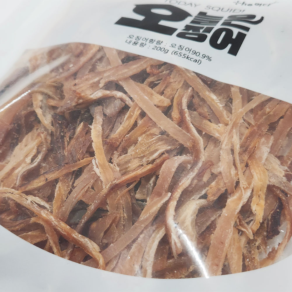 더먹다 오늘은 오징어 200g 주전부리 건어물 안주 : 더 먹다