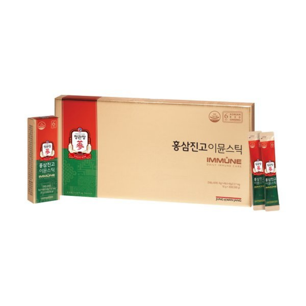 정관장 홍삼진고이뮨스틱 홍삼진액 10g 30포 : 하우저스