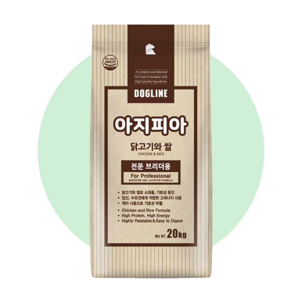 대한사료 아지피아 20kg 대형견사료 대용량 강아지사료 : 대한 펫푸드
