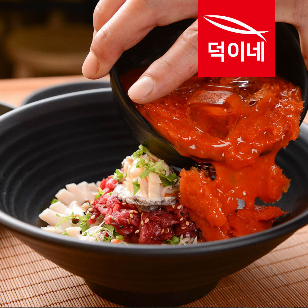 통영할매 명품 수제 물회 소스 매실 육수 양념 400g : 통영밥상