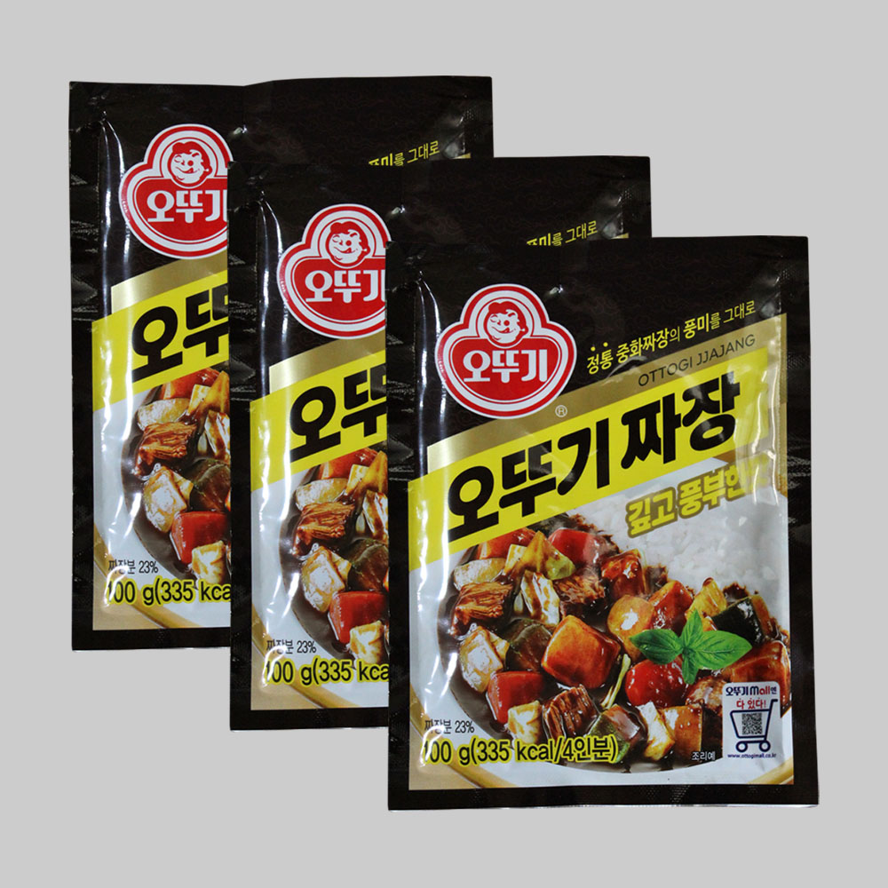 오뚜기 오뚜기 짜장 깊고 풍부한맛 (100g) 3개 : JLSTORE