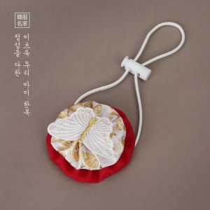 이츠독 진이 한복악세사리 강아지한복 배씨댕기 설 추석 : PICKYSHOP 피키샵