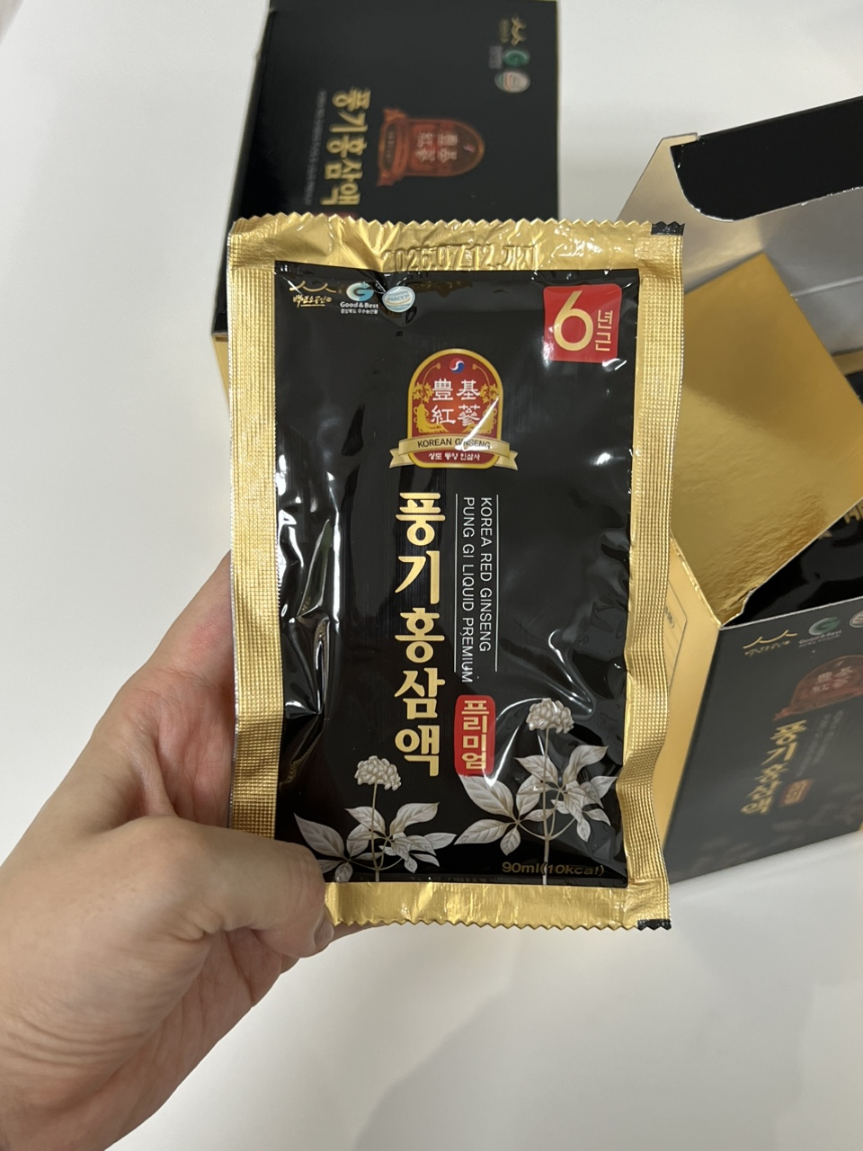 [풍기인삼] 홍삼 액기스 90ml 60포 : 상도인삼사