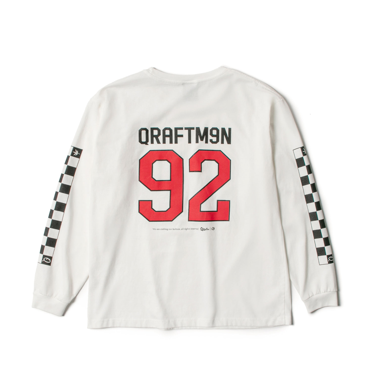 엘나인 L9 LS T SHIRT QRAFTM9N (White) : 네스트 스토어